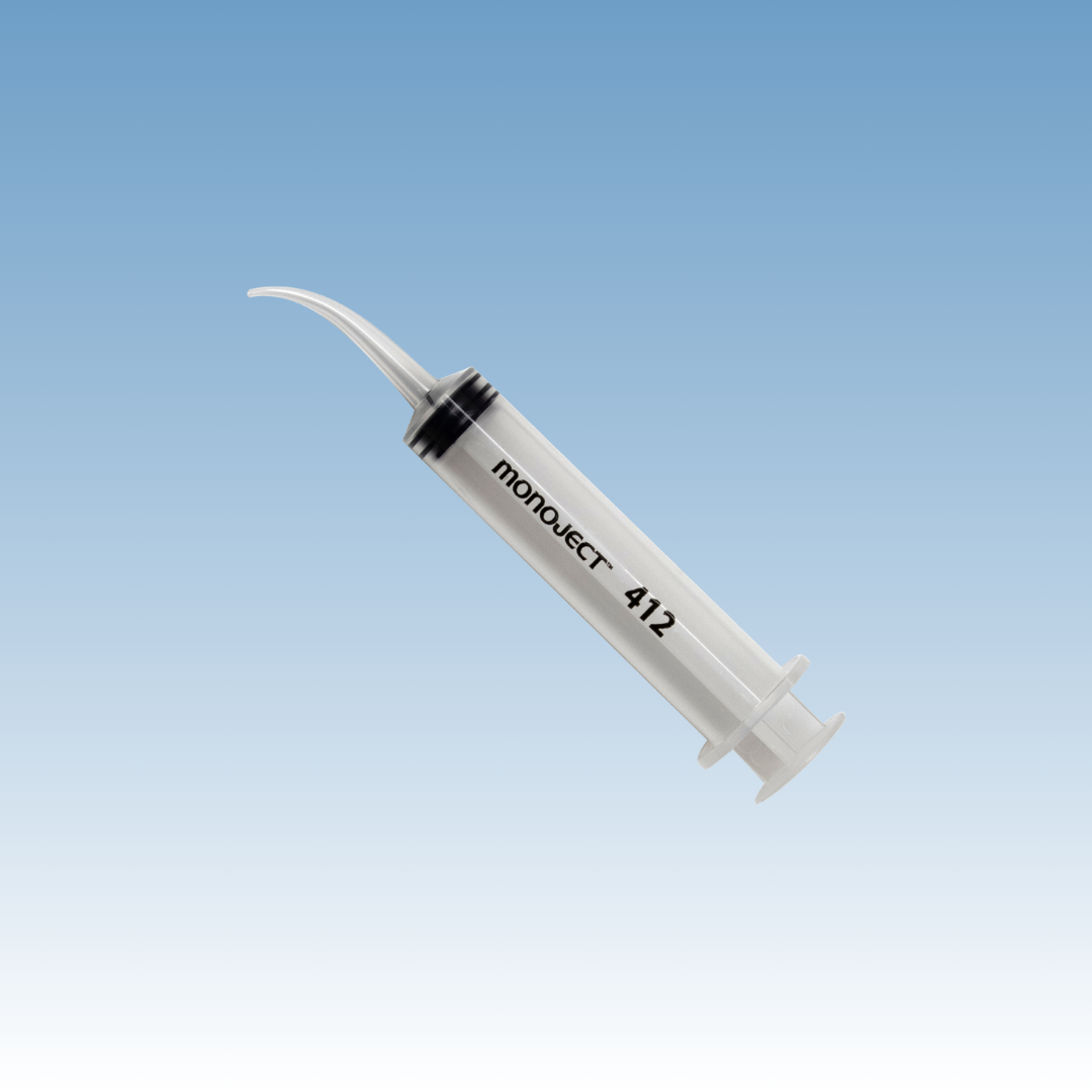 Syringe Monoject 12cc Curved Tip