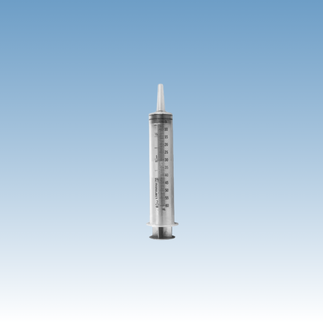 Syringe Monoject 60cc Catheter Tip