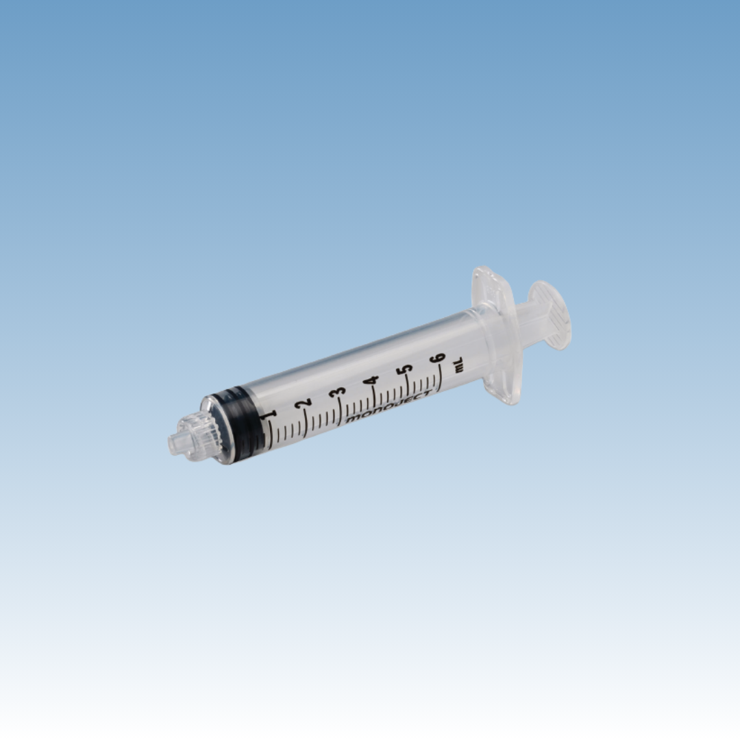 Syringe Monoject 6cc Luer Lock