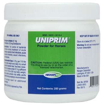 Uniprim (Sulfadiazine/Trimethoprim)