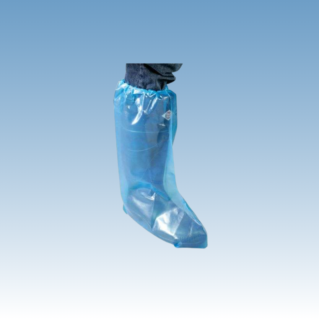 Booties (plastic w/elastic top)