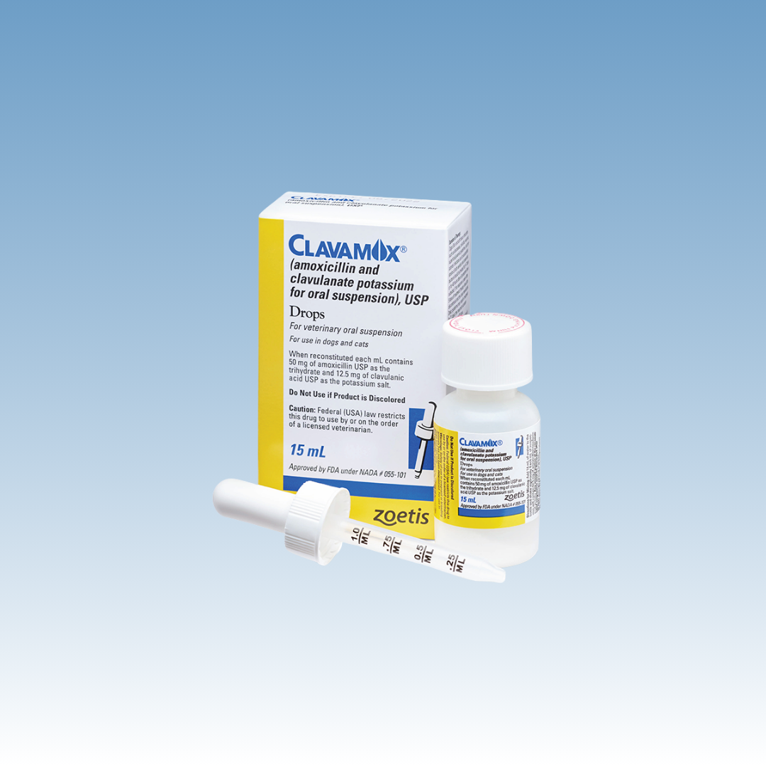 Clavamox Drops (Amoxicillin Trihydrate/Clavulanate Potassium)