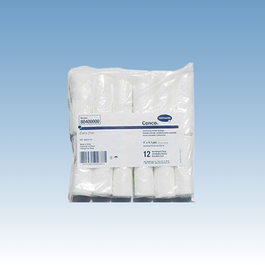 Gauze Conco Latex Free Conforming Stretch (plastic bag)