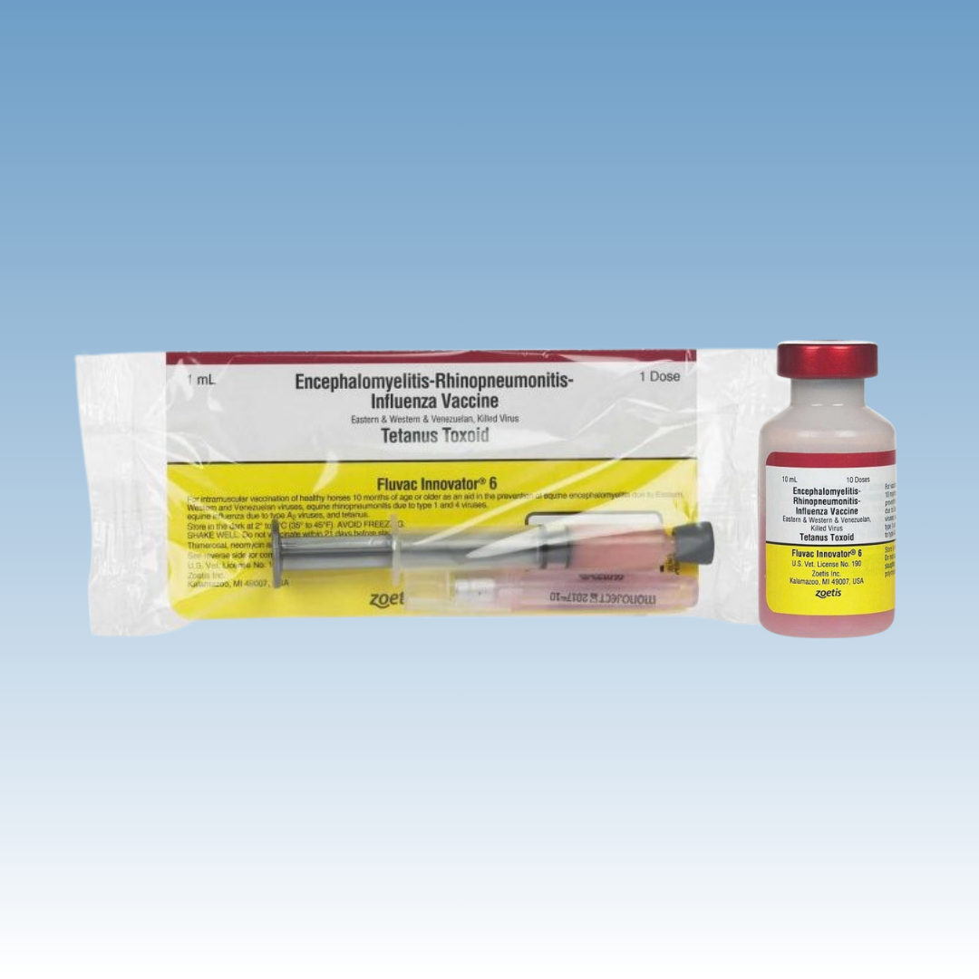 Fluvac Innovator 6 Vaccine (EWT/Flu/Rhino/Venezuelan) Zoetis