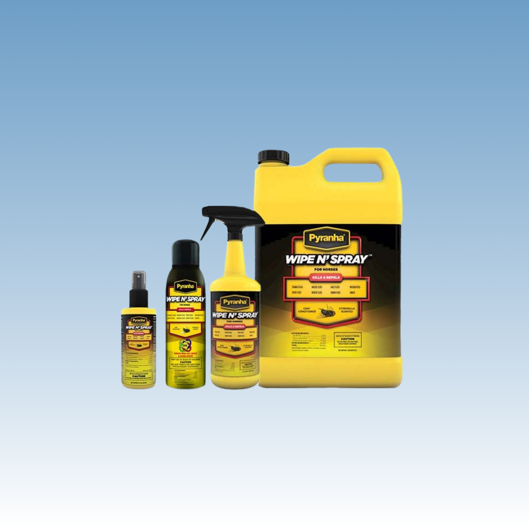 Fly Spray Pyranha Oil Based (yellow)