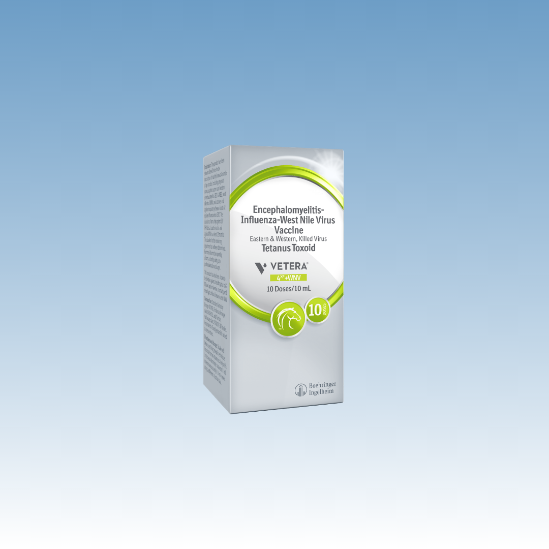 Vetera 4XP + WNV Vaccine (EWT/Flu/WN) BI